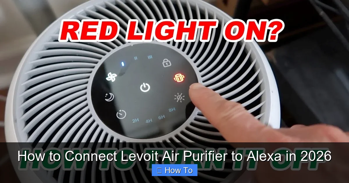 How to Connect Levoit Air Purifier to Alexa in 2026