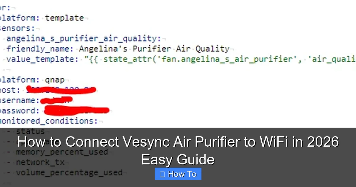How to Connect Vesync Air Purifier to WiFi in 2026 Easy Guide