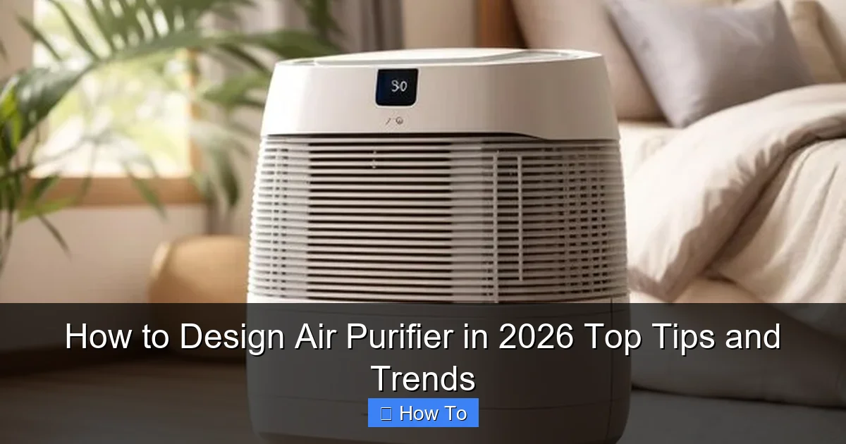 How to Design Air Purifier in 2026 Top Tips and Trends