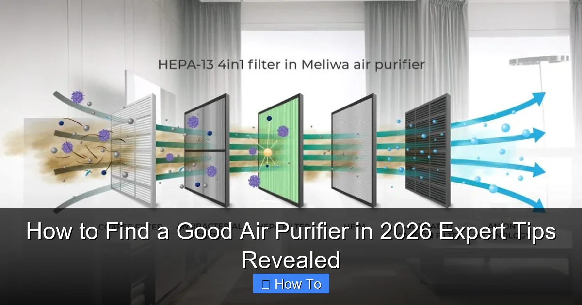 How to Find a Good Air Purifier in 2026 Expert Tips Revealed