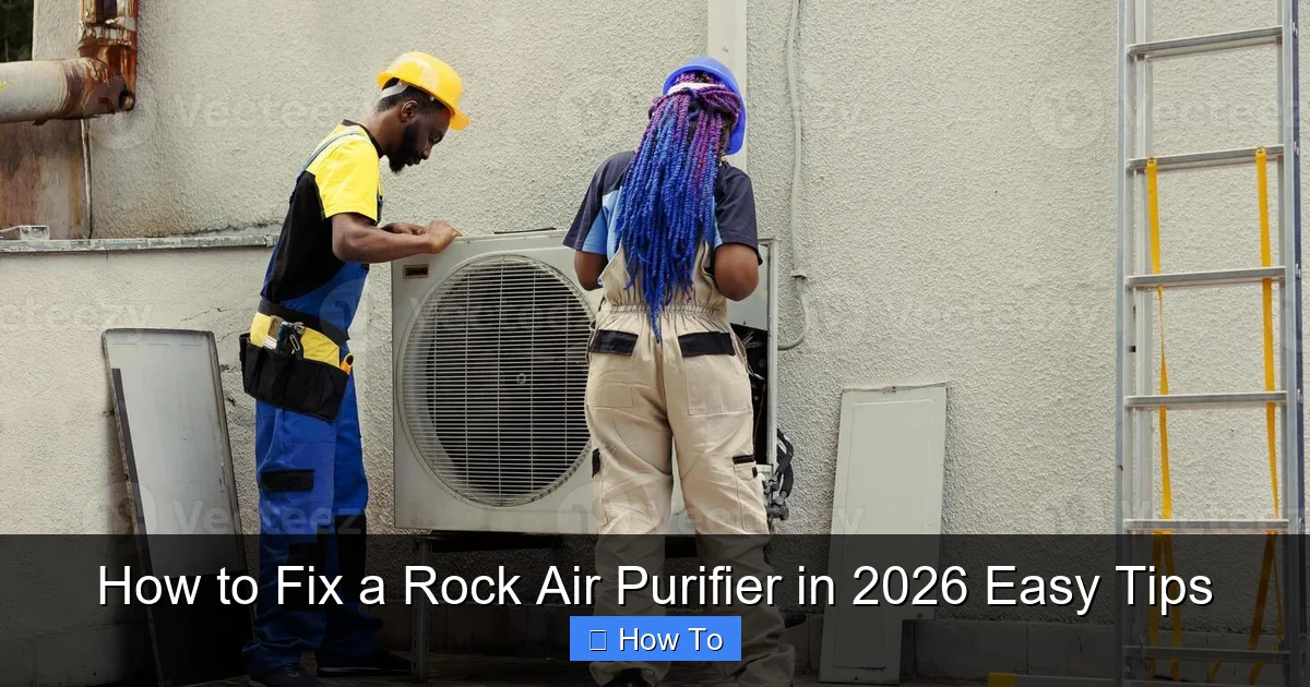 How to Fix a Rock Air Purifier in 2026 Easy Tips