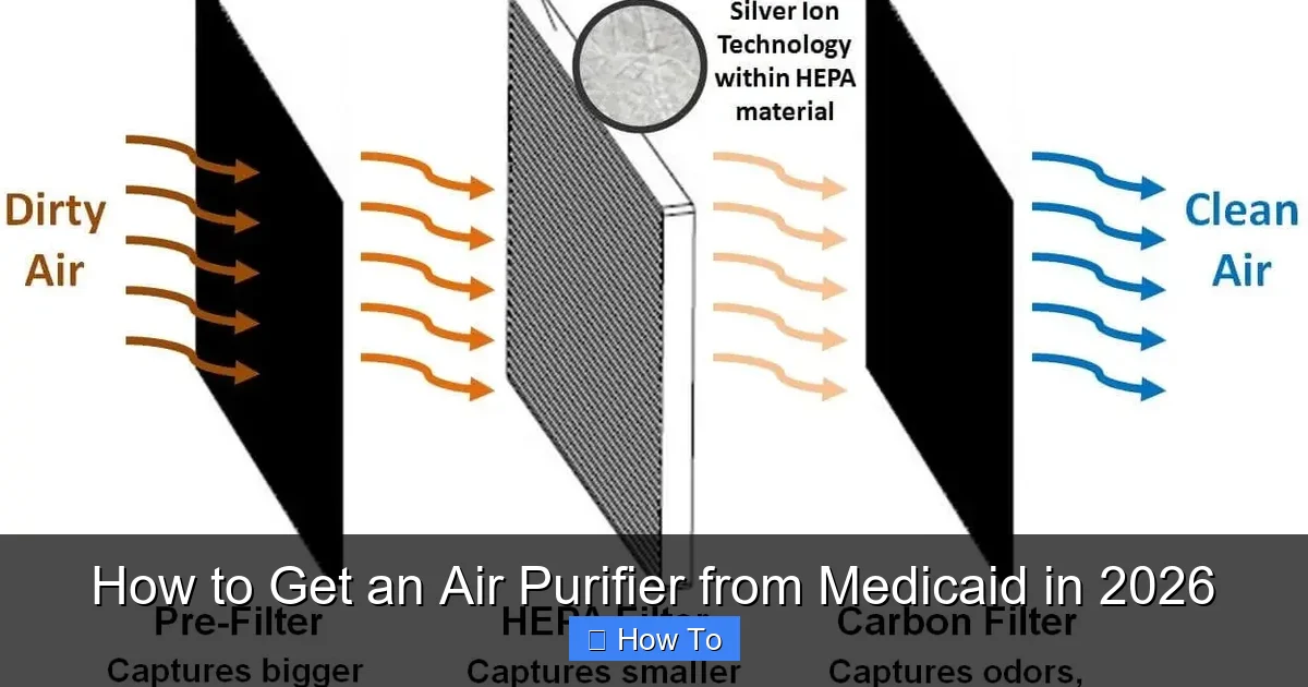 How to Get an Air Purifier from Medicaid in 2026