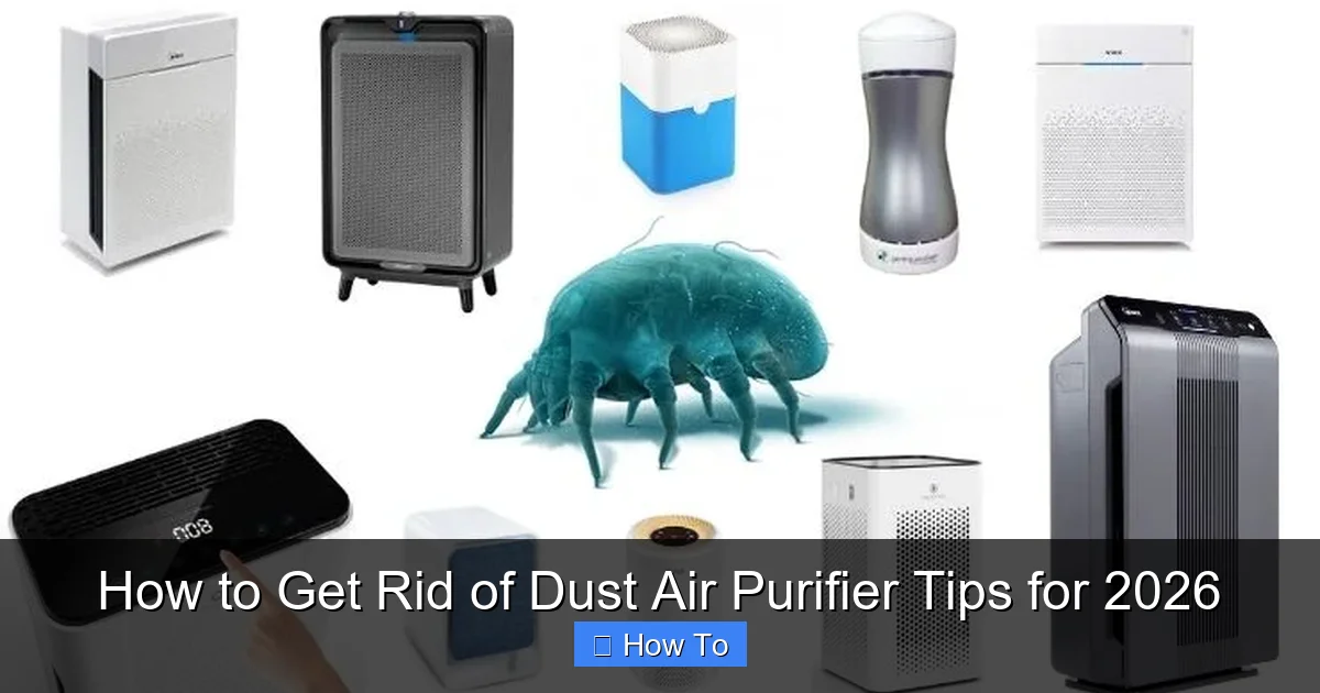 How to Get Rid of Dust Air Purifier Tips for 2026