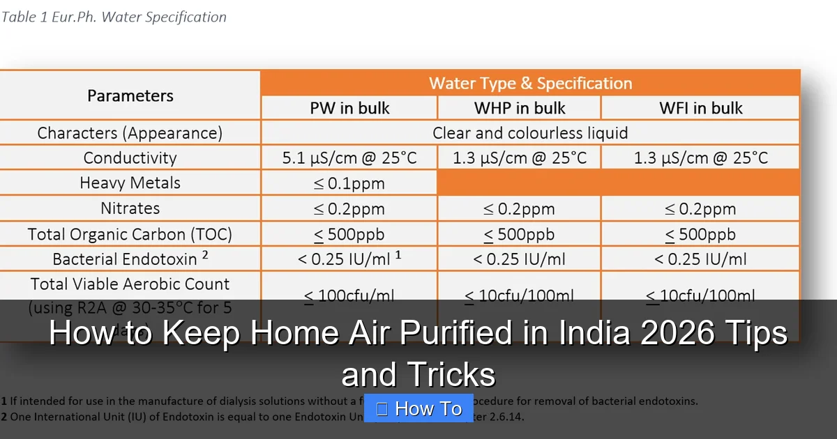 How to Keep Home Air Purified in India 2026 Tips and Tricks