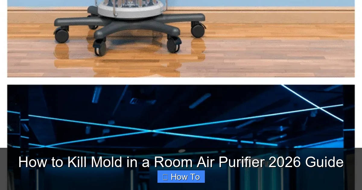How to Kill Mold in a Room Air Purifier 2026 Guide