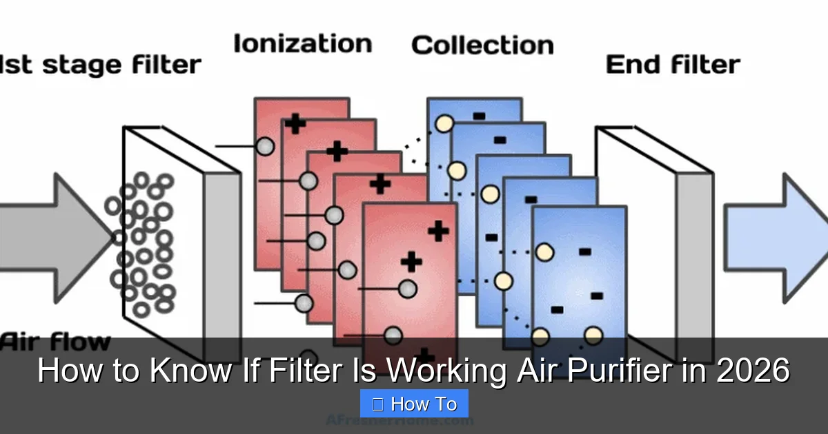 How to Know If Filter Is Working Air Purifier in 2026