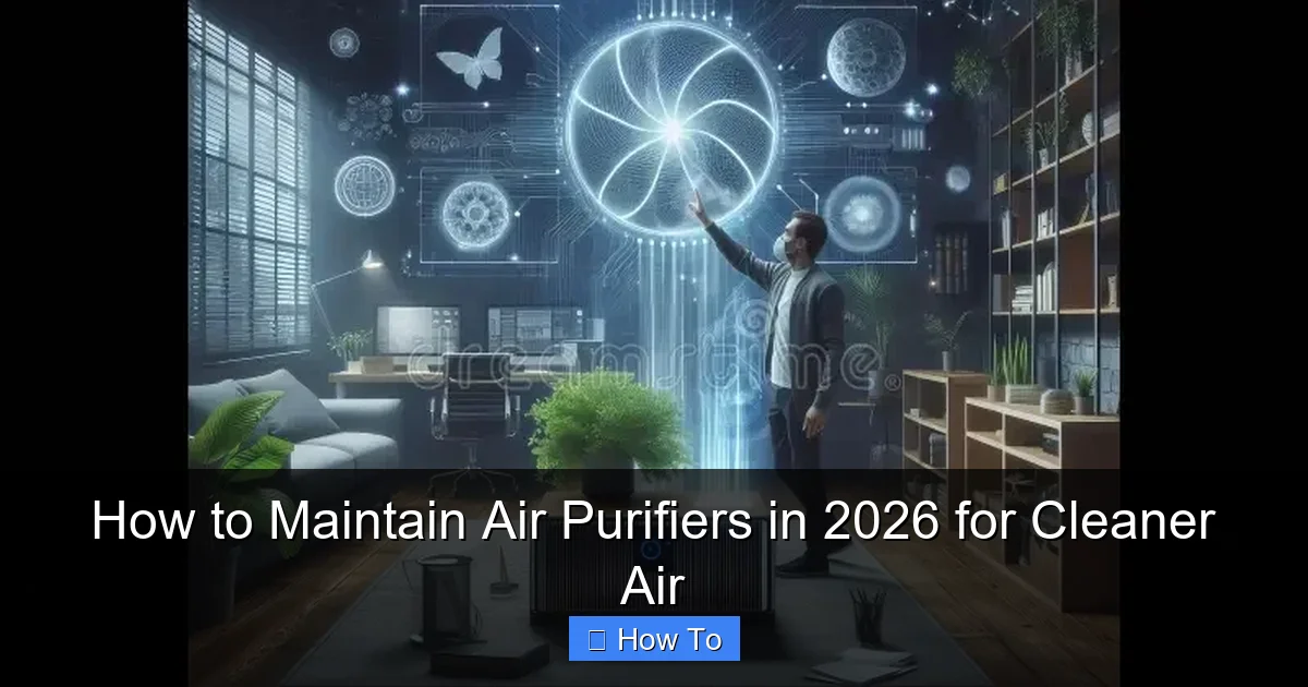 How to Maintain Air Purifiers in 2026 for Cleaner Air