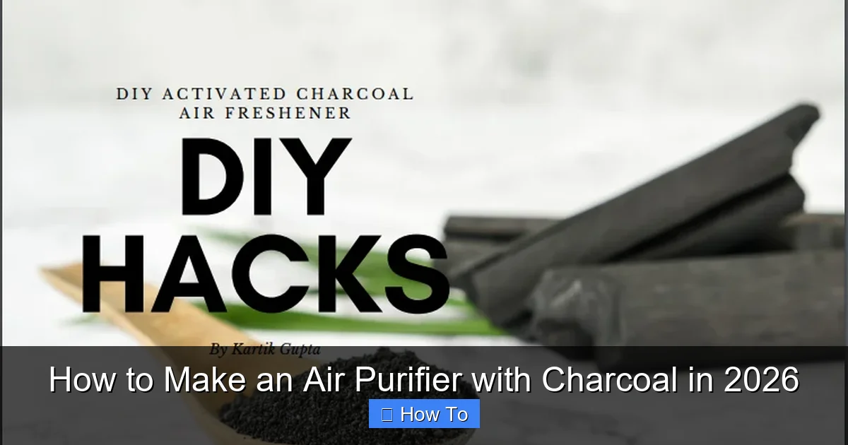 How to Make an Air Purifier with Charcoal in 2026