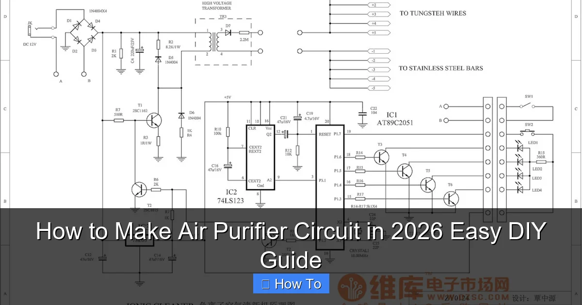 How to Make Air Purifier Circuit in 2026 Easy DIY Guide