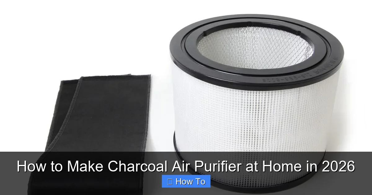 How to Make Charcoal Air Purifier at Home in 2026