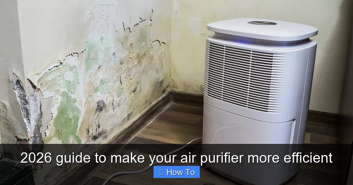 2026 guide to make your air purifier more efficient