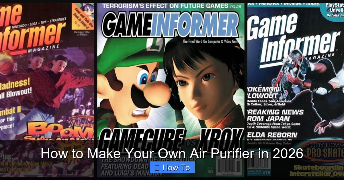 How to Make Your Own Air Purifier in 2026