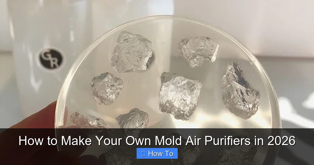 How to Make Your Own Mold Air Purifiers in 2026